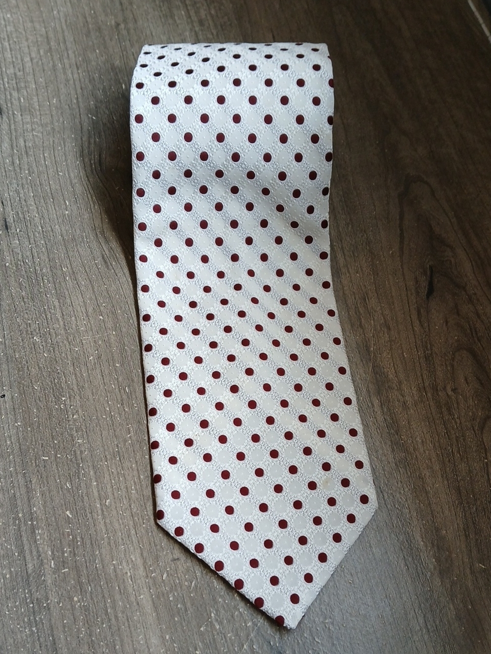 Vintage Brittania Polka Dot 60s Polyester Tie